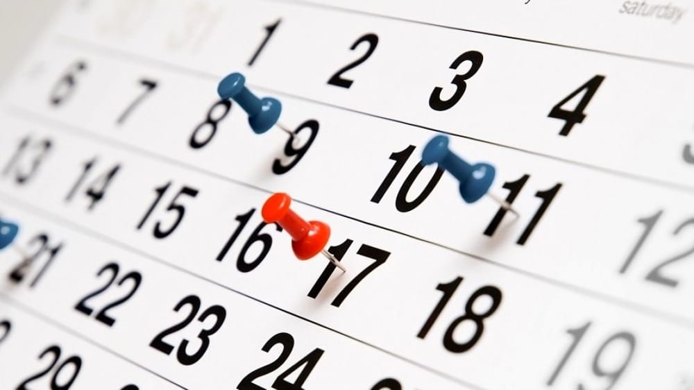 Calendario convocazioni