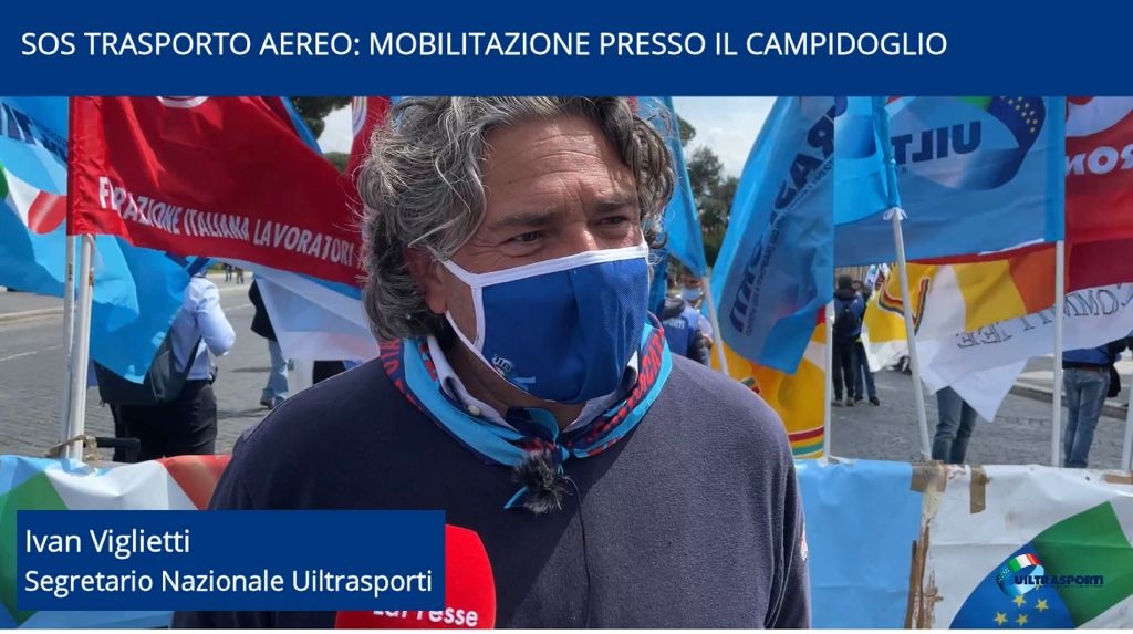 Il Segretario Nazionale Ivan Viglietti, spiega ai microfoni di Lapresse, le ragioni del Presidio al Campidoglio [VIDEO]