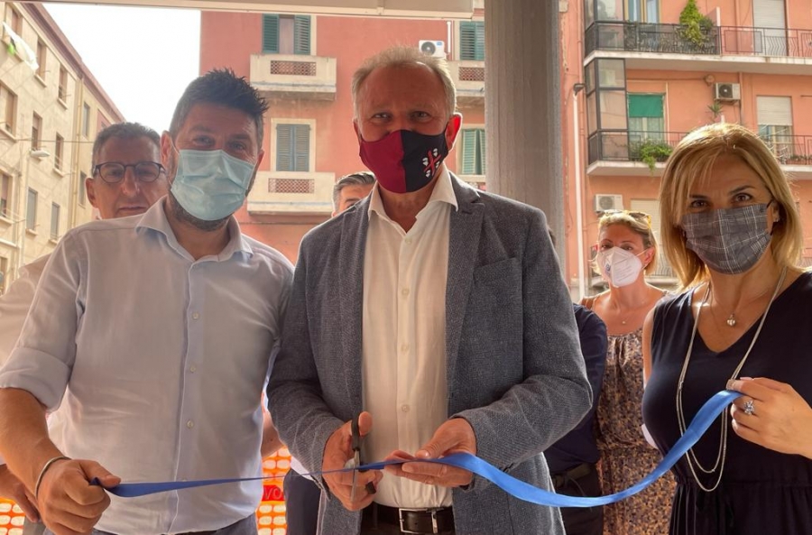 Il Segretario Generale, Claudio Tarlazzi, ha inaugurato stamattina la nuova sede della Uiltrasporti Cagliari