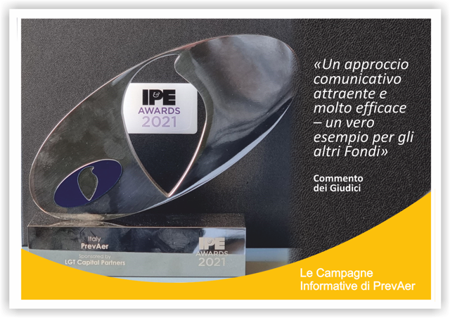 PREMIO IPE AWARDS 2021 - ITALY