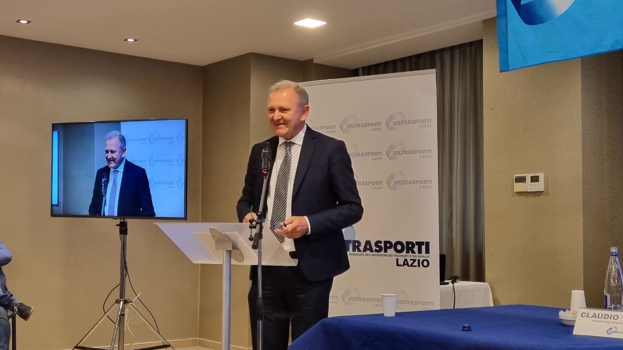 Congresso Uiltrasporti Lazio, Maurizio Lago riconfermato alla guida. Tarlazzi: centralità del lavoro fondamentale per ridare dignità al Paese