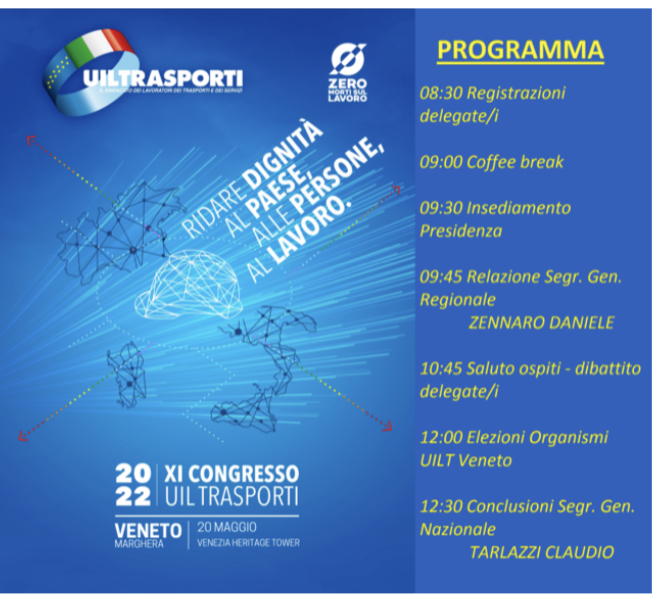 XI Congresso UILTRASPORTI VENETO