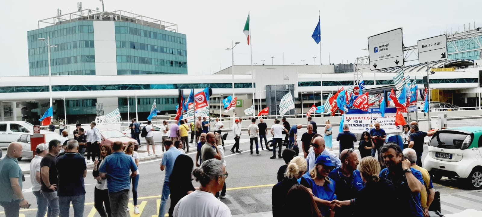 Trasporto aereo: Sindacati, adesioni oltre 90% a sciopero lavoratori handling aeroporti