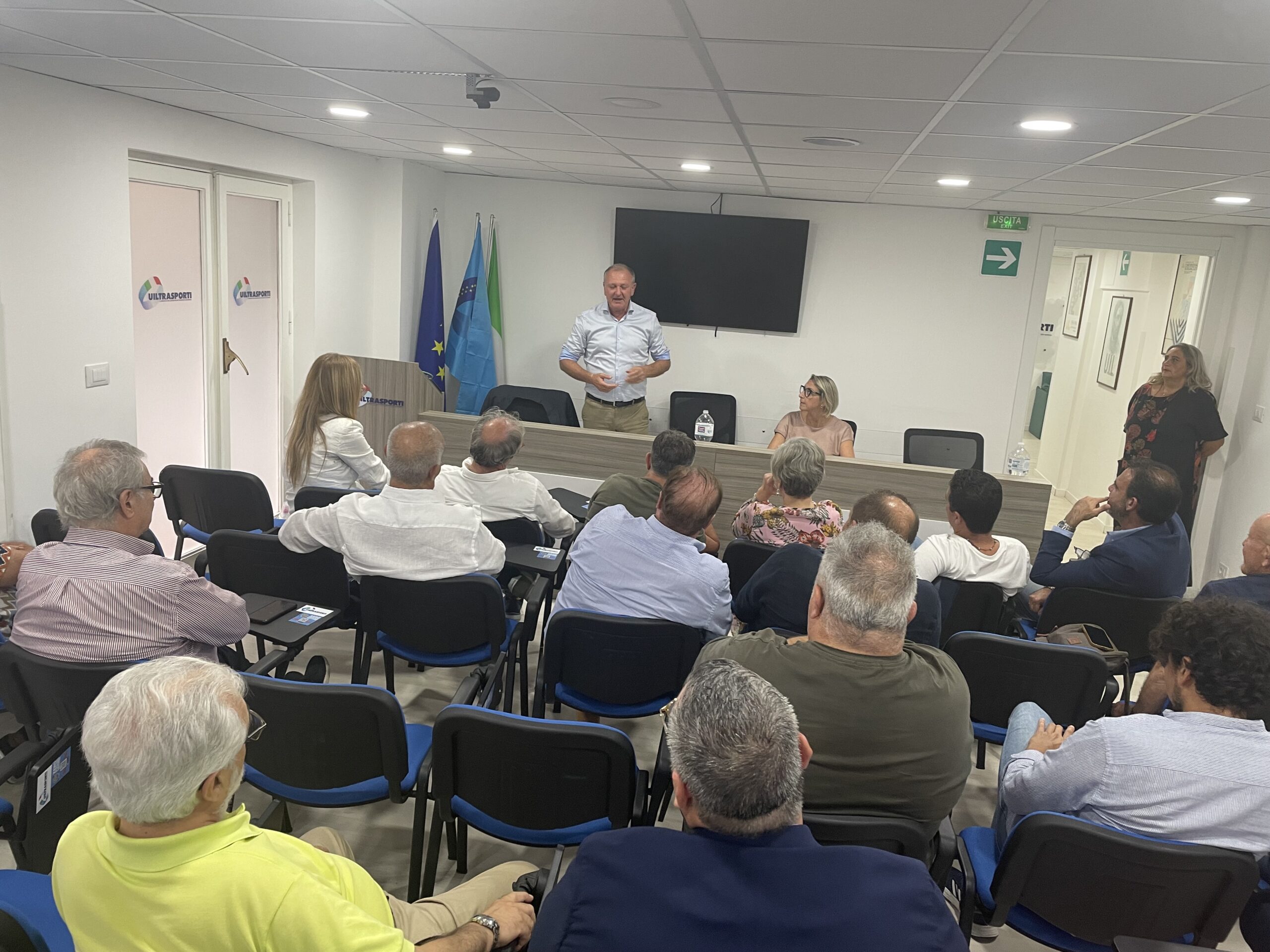 Uiltrasporti Sicilia: il Segretario Generale Nazionale incontra i rappresentanti territoriali della regione