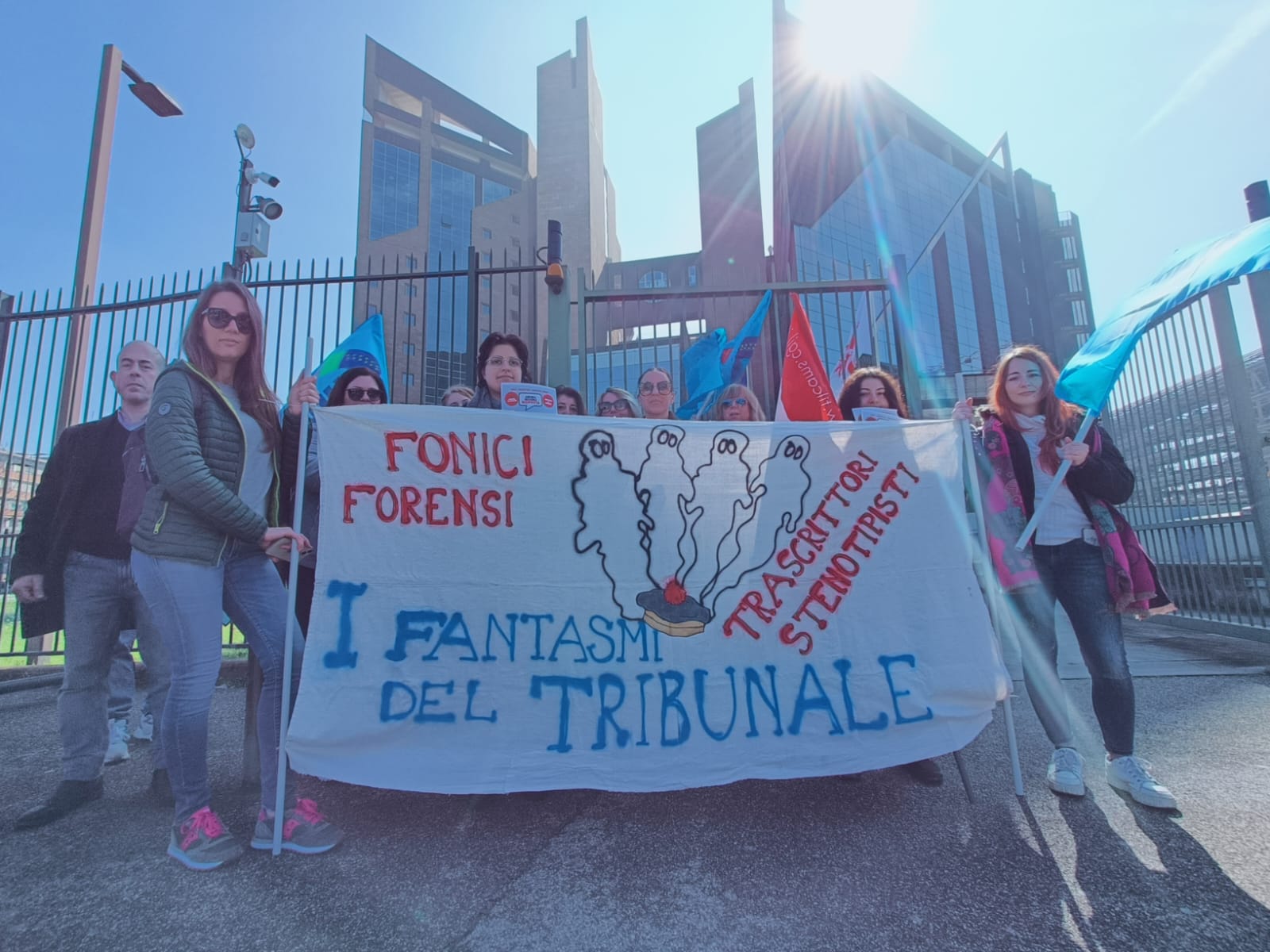 Fonici, Trascrittori e Stenotipisti forensi in sciopero: alta adesione in tutta Italia