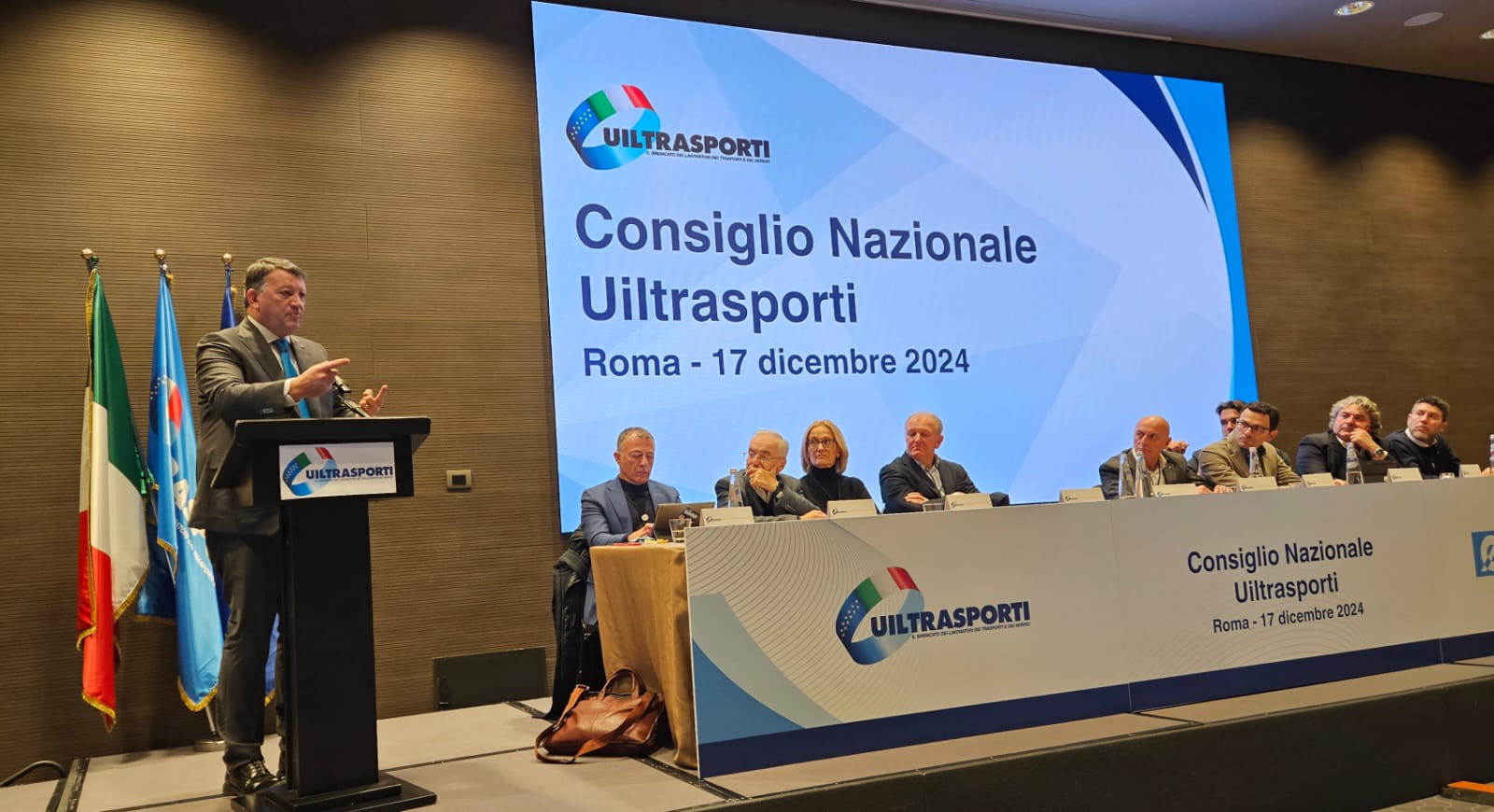 OGGI A ROMA SI SVOLGE IL CONSIGLIO NAZIONALE UILTRASPORTI