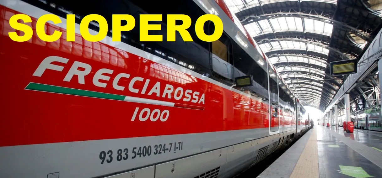 🔵 SCIOPERO DEI FERROVIERI E DEI LAVORATORI DEGLI APPALTI PER IL RINNOVO DEL CCNL