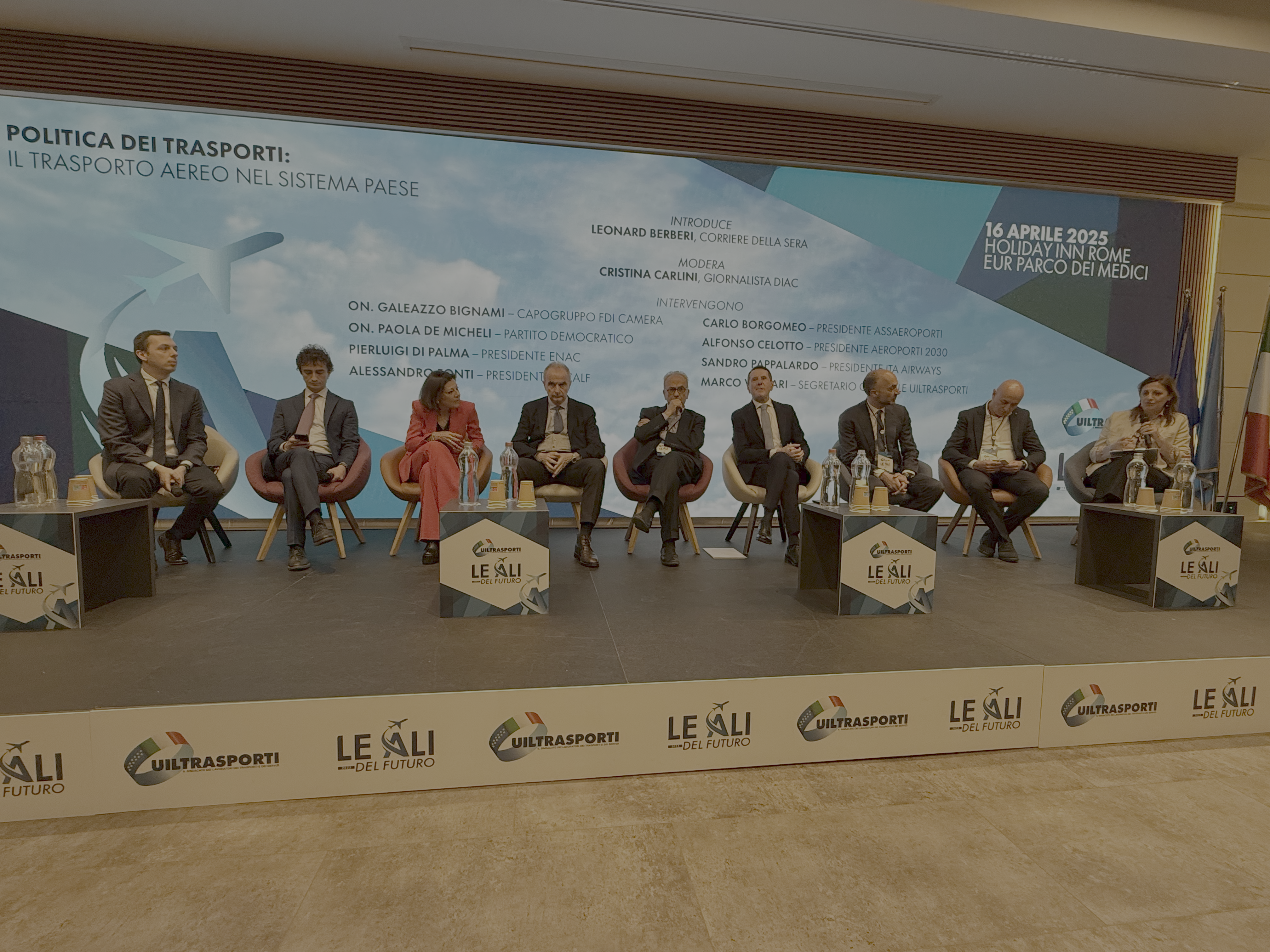 Le ali del futuro: innovazione, sostenibilità e lavoro al centro del convegno Uiltrasporti sul trasporto aereo 