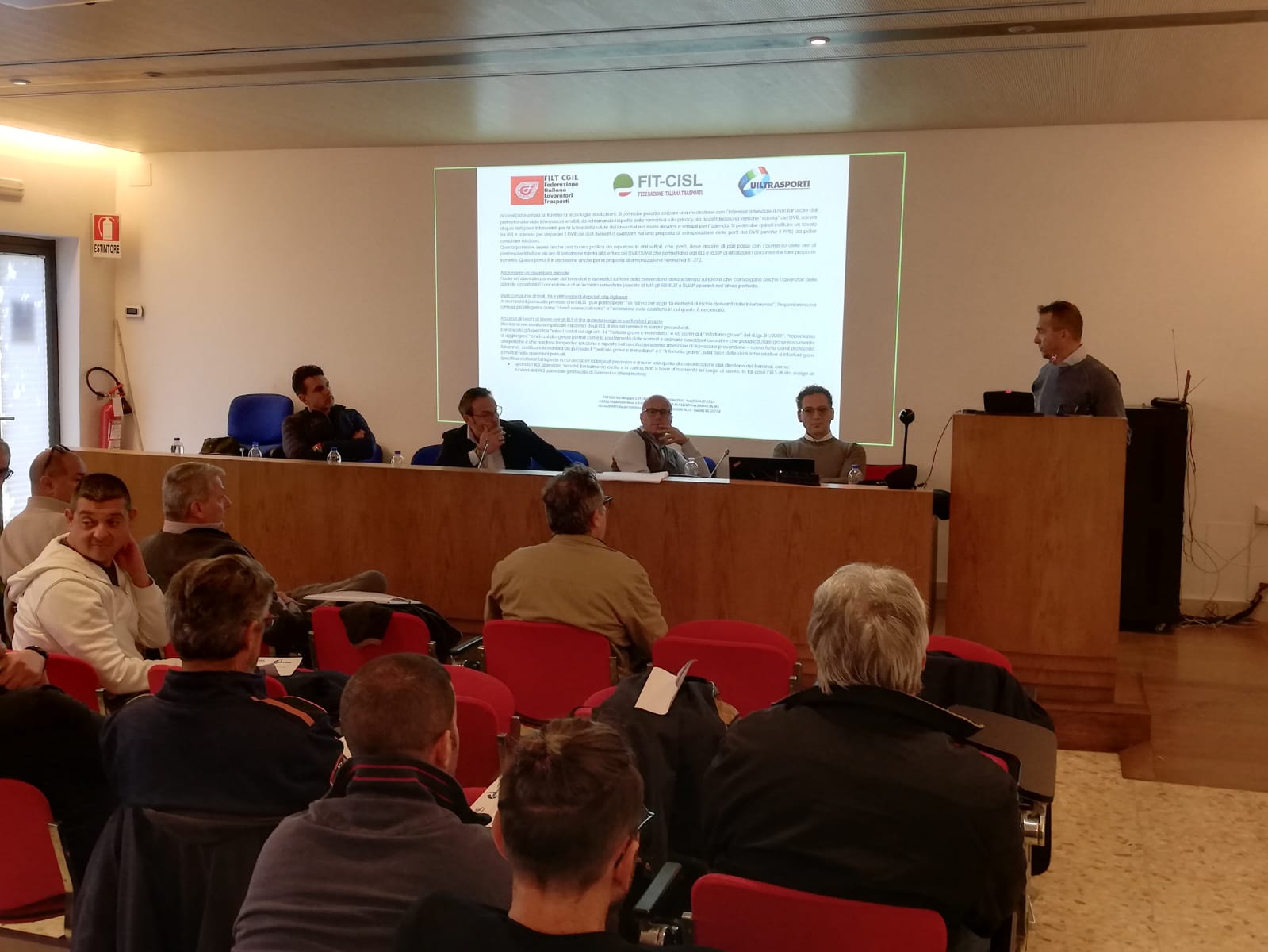 Attivo nazionale unitario degli RLS e RLS di sito dei porti